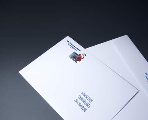 Briefumschläge im Digitaldruck